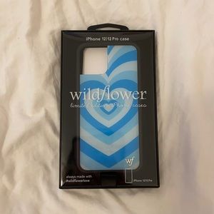 Wildflower phone case blue hearts (iPhone 12|Pro Max)